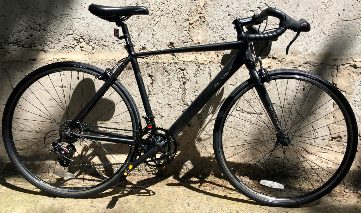 Велосипед Crosser  ROAD XC500 28" размер L 2021 black